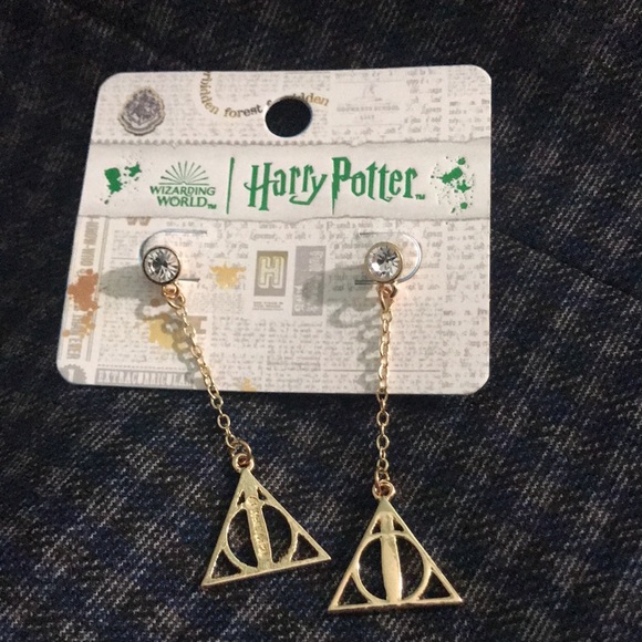 Harry Potter Hidden Forest Necklace and Earrings Set NWT - Picture 4 of 12